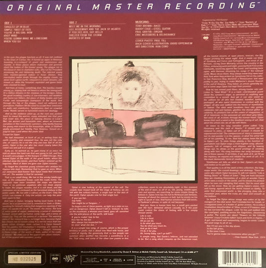 Bob Dylan : Blood On The Tracks (LP, Album, Ltd, Num, RE, RM, RP)