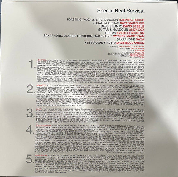 The Beat (2) : Special Beat Service (LP, Album, Ltd, RE, Sil)