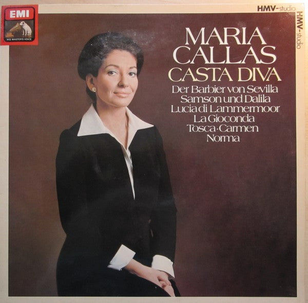 Maria Callas : Casta Diva (LP, Comp)