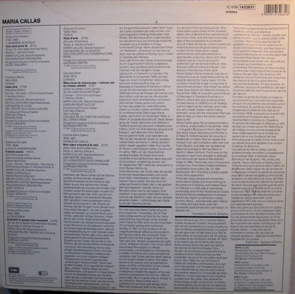 Maria Callas : Casta Diva (LP, Comp)