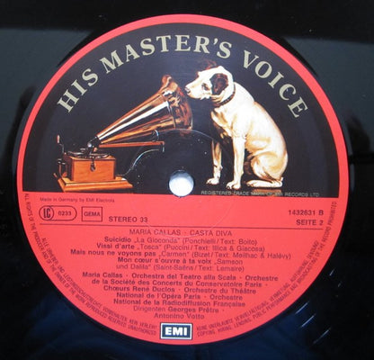 Maria Callas : Casta Diva (LP, Comp)
