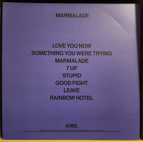 Phoebe Go : Marmalade (LP, Album, Ora)