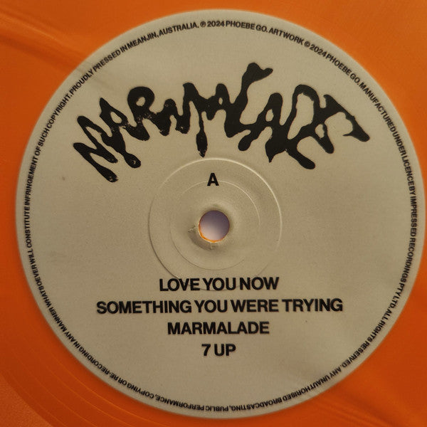Phoebe Go : Marmalade (LP, Album, Ora)