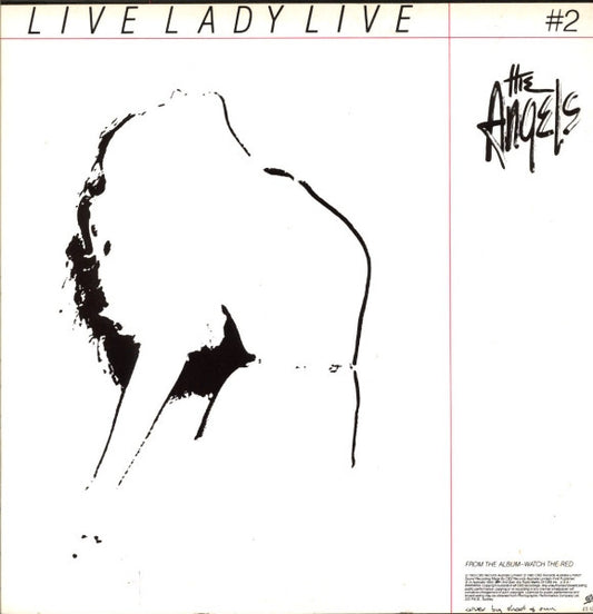 The Angels : Live Lady Live (12", Single)