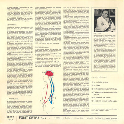 I. Terzi : L'Educazione Sessuale Vol. 1° (LP)