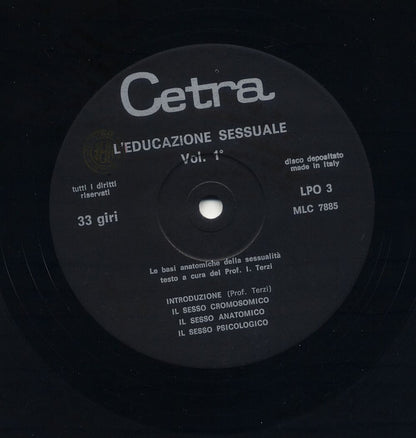 I. Terzi : L'Educazione Sessuale Vol. 1° (LP)
