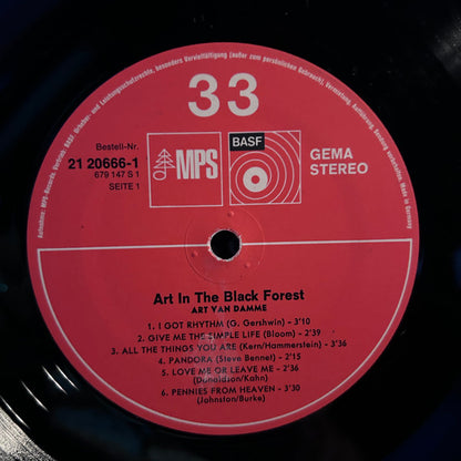 Art Van Damme Quintet* : Art In The Black Forest (LP, Album)