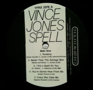 Vince Jones : Spell (LP, Album)