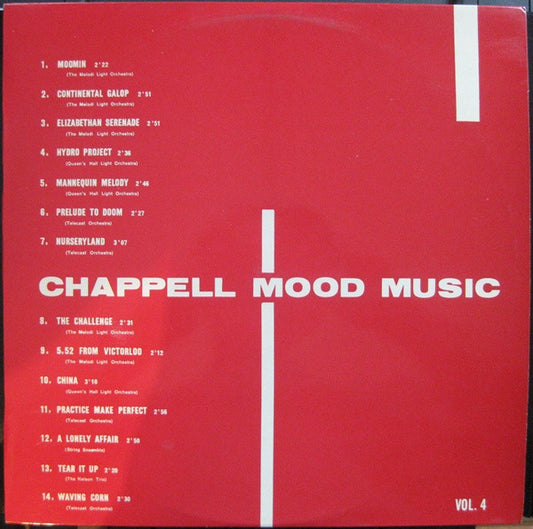Various : Chappell Mood Music Vol. 4 (LP)
