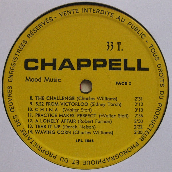 Various : Chappell Mood Music Vol. 4 (LP)