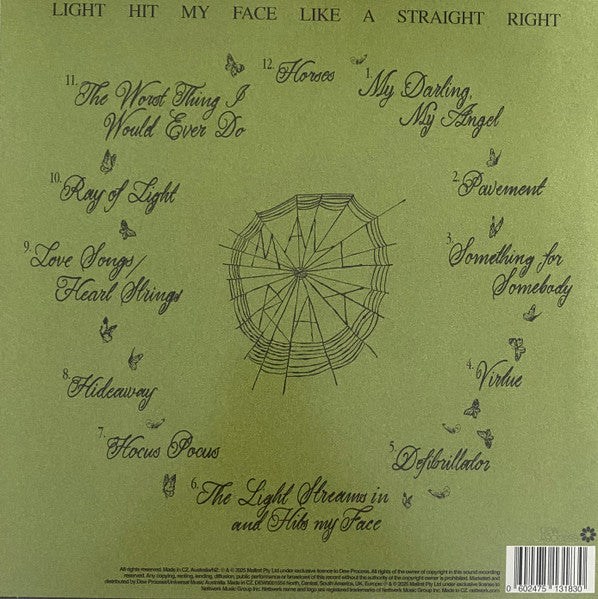 Mallrat : Light Hit My Face Like A Straight Right (LP, Album, 180)