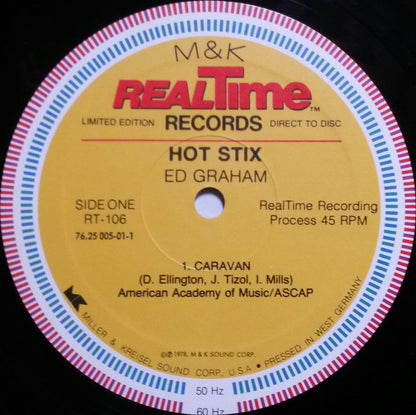 Ed Graham (2) : Hot Stix (12", Album, Ltd, Yel)