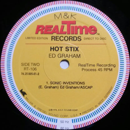 Ed Graham (2) : Hot Stix (12", Album, Ltd, Yel)
