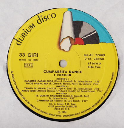 I Condor : Cumparsita Dance (LP)