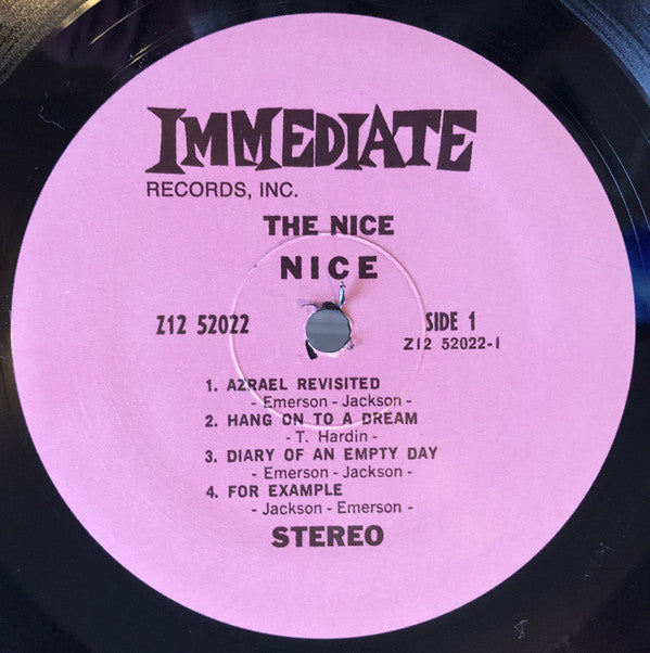 The Nice : Nice (LP, Album, RE)