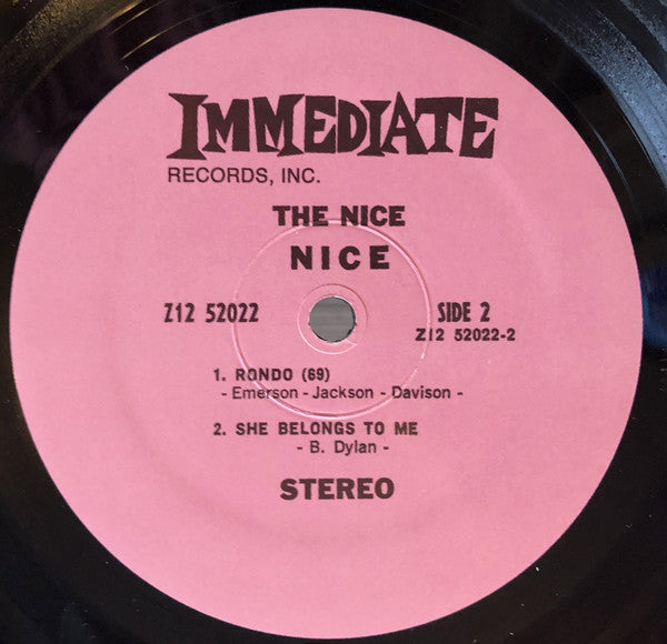 The Nice : Nice (LP, Album, RE)