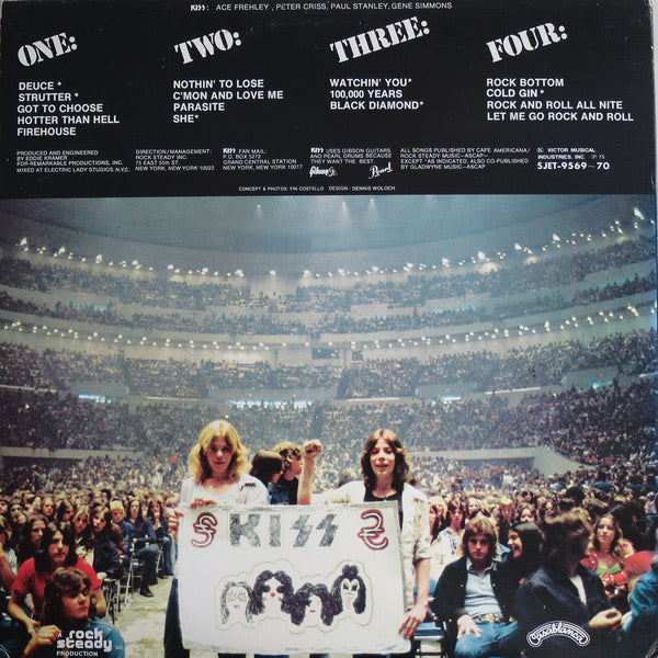 Kiss : Alive! (2xLP, Album)