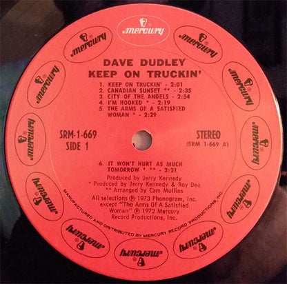 Dave Dudley : Keep On Truckin' (LP, Album)