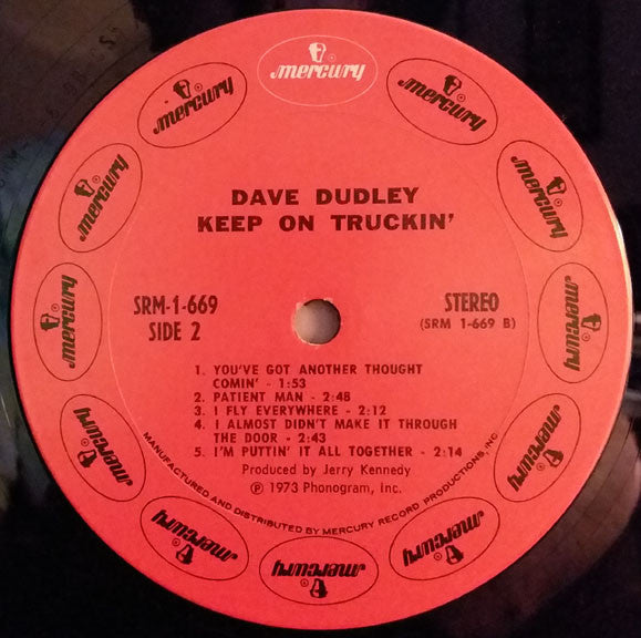 Dave Dudley : Keep On Truckin' (LP, Album)