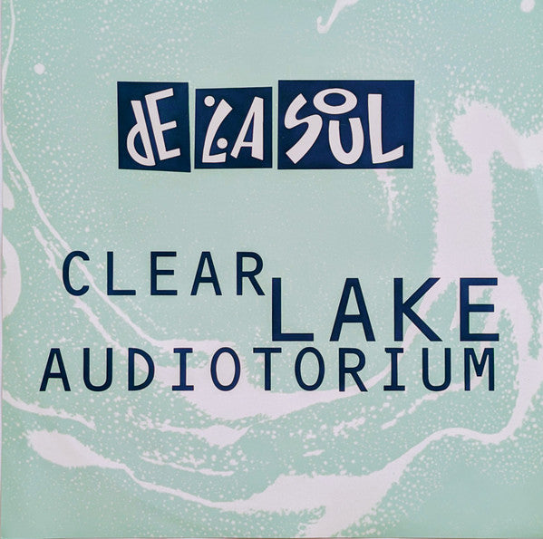 De La Soul : Clear Lake Audiotorium (12", EP, Ltd, RE, RP, Tra)