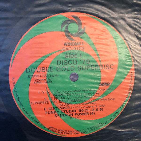 Various : Disco '79 Double Gold Superdisc (2xLP, Comp)