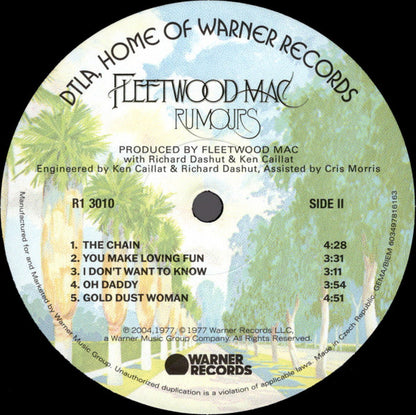 Fleetwood Mac : Rumours (LP, Album, RE)