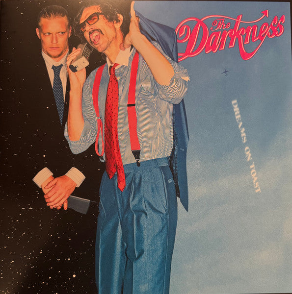 The Darkness : Dreams On Toast (LP, Album, Ltd, Whi)