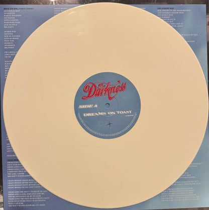 The Darkness : Dreams On Toast (LP, Album, Ltd, Whi)