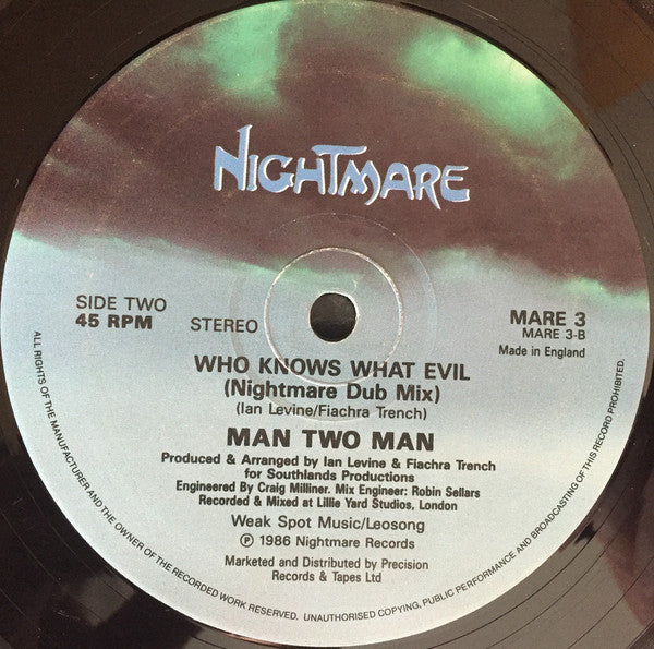 Man 2 Man : Who Knows What Evil ? (12")