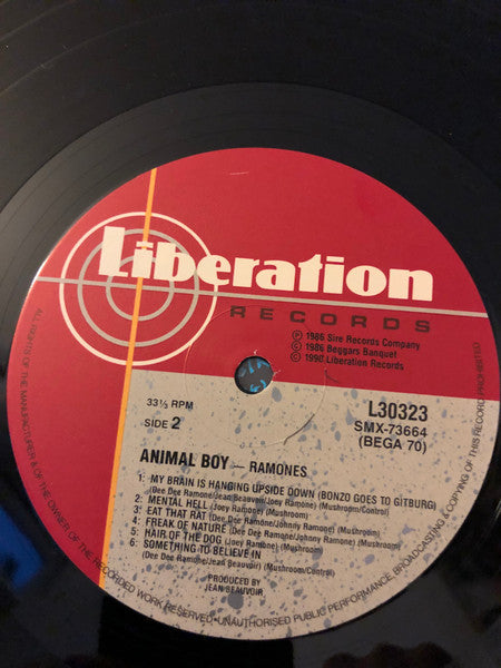 Ramones : Animal Boy (LP, Album)