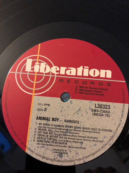 Ramones : Animal Boy (LP, Album)