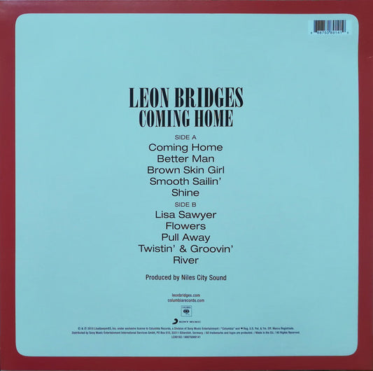 Leon Bridges : Coming Home (LP, Album, RE)