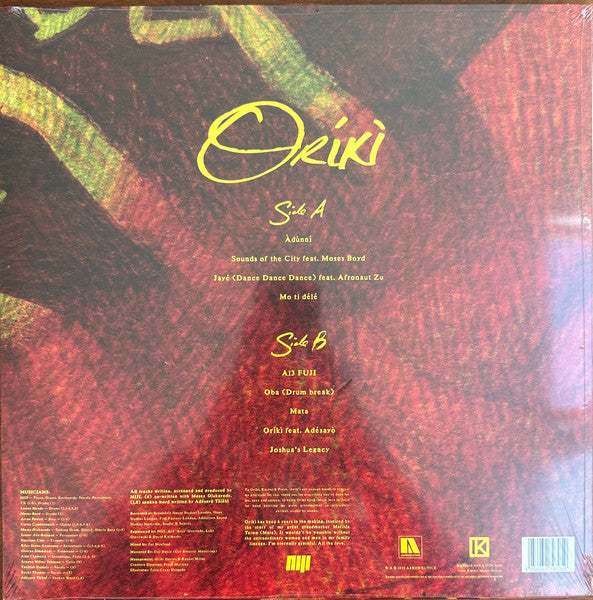 Niji Adeleye : Oríkì (LP, Album)