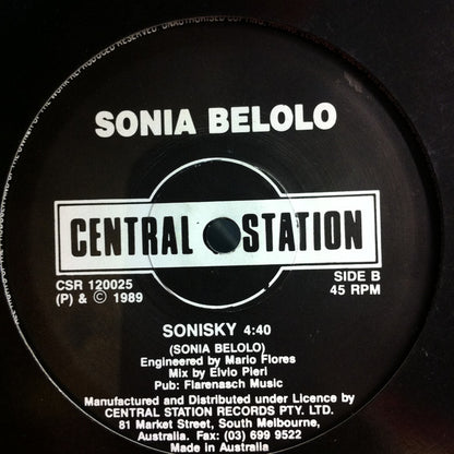 Sonia Belolo : Life Dance (12", Maxi)