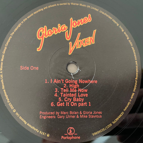 Gloria Jones : Vixen (LP, Album, RSD, RE)