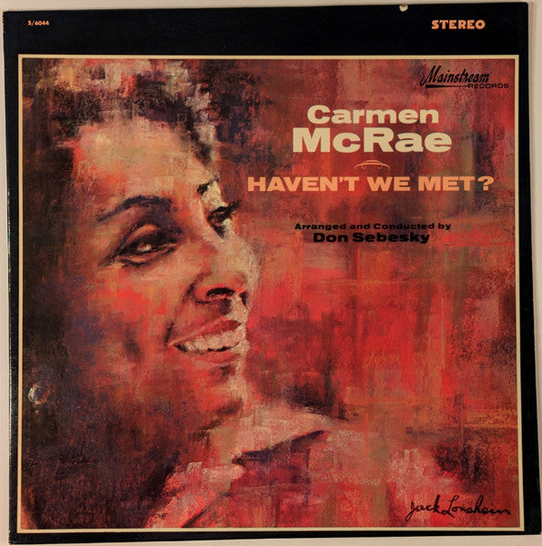 Carmen McRae : Haven't We Met? (LP, Album)