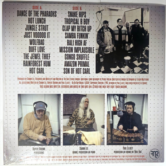 Shawn Lee's Toe Rag Orchestra* : Percussion Discussion (LP, Album, Ltd)