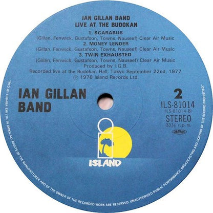 Ian Gillan Band : Live At The Budokan (LP, Album)