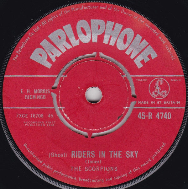 The Scorpions (3) : (Ghost) Riders In The Sky / Torquay (7", Single)