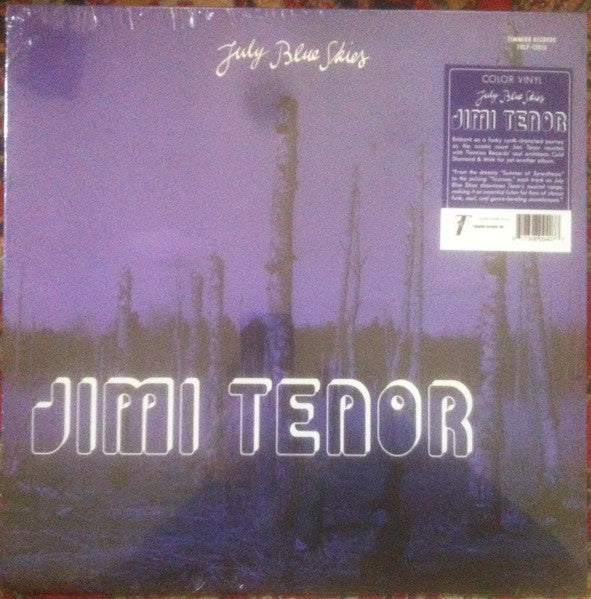 Jimi Tenor : July Blue Skies (LP, Album, Ltd, Vio)
