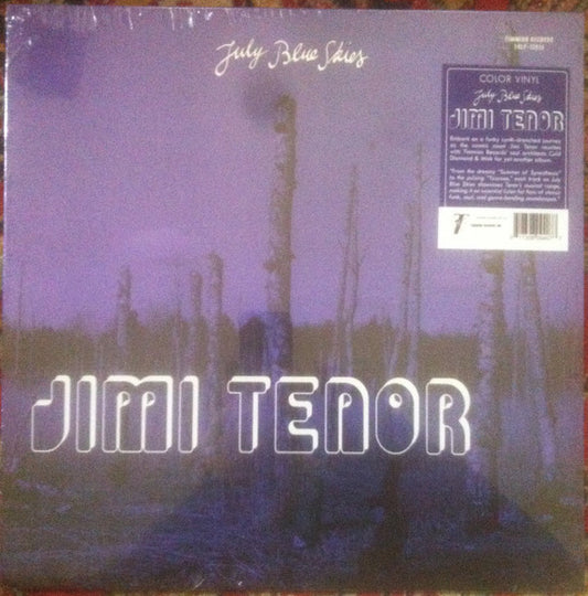 Jimi Tenor : July Blue Skies (LP, Album, Ltd, Vio)