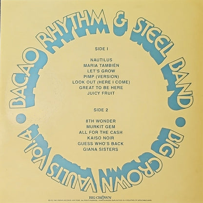 The Bacao Rhythm & Steel Band : Big Crown Vaults Vol. 4 (LP, Album, Ltd, Ste)