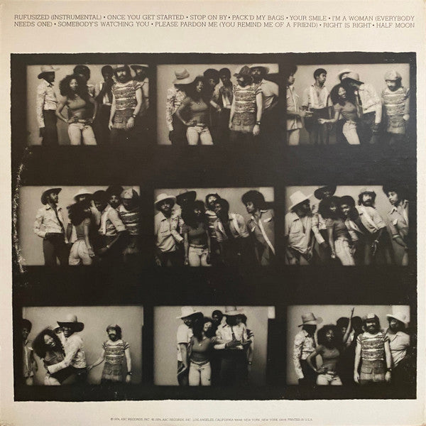 Rufus & Chaka Khan : Rufusized (LP, Album, Gat)