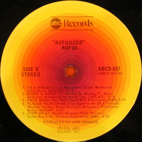 Rufus & Chaka Khan : Rufusized (LP, Album, Gat)