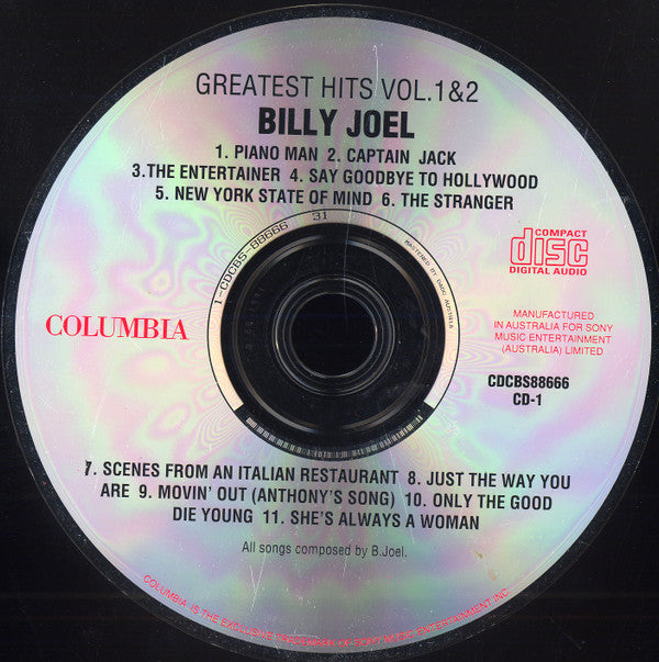 Billy Joel : Souvenir (The Ultimate Collection) (Box, Comp, Ltd + 2xCD, Album + CD, Album + CD, Alb)