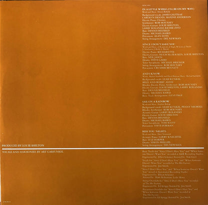 Art Garfunkel : Fate For Breakfast (LP, Album)