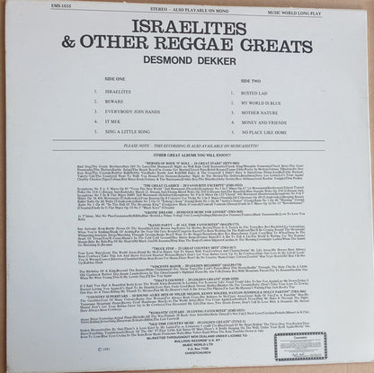 Desmond Dekker : Israelites - Reggae Greats (LP, Album)