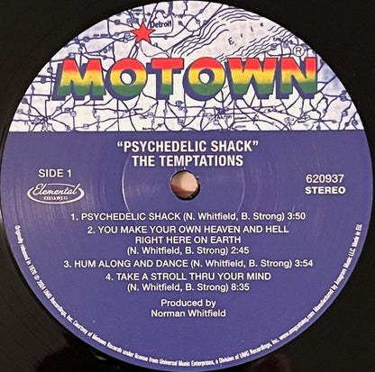 The Temptations : Psychedelic Shack (LP, Album, RE, 140)
