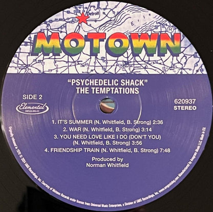 The Temptations : Psychedelic Shack (LP, Album, RE, 140)