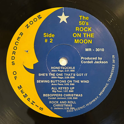 Various : The 50's Rock On The Moon Of Memphis, Tennessee + An Oddity (LP, Comp, Ins)